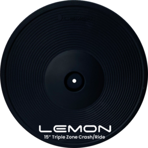 Lemon 15 inch Triple Zone Crash Ride Cymbal