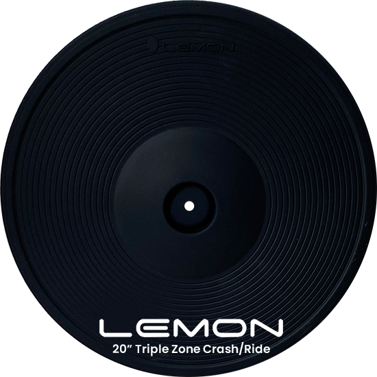 Lemon 20 Inch Triple Zone Cymbal lemoncymbals.co .uk 3